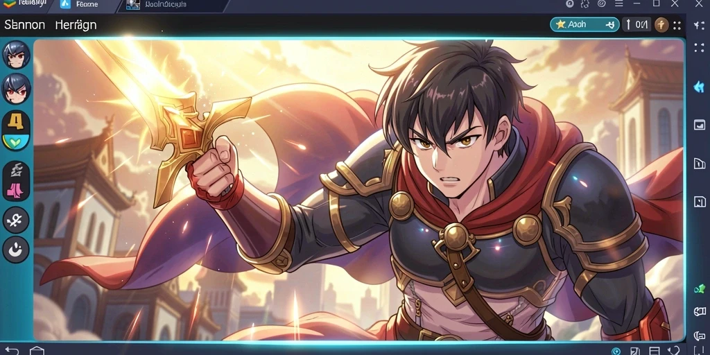 Adegan pertempuran yang mendebarkan di dalam game.