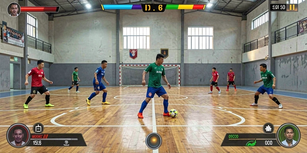 Karakter dengan desain unik yang memikat.