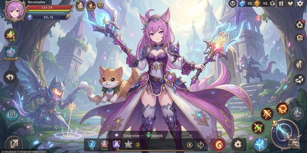 Gambaran visual dari karakter baru yang ditambahkan.