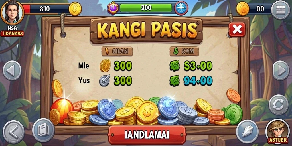 Mode permainan yang menantang dan seru.