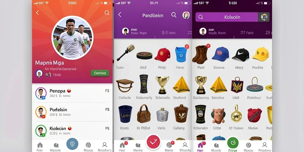 Sistem reward yang membuat pemain semakin termotivasi.